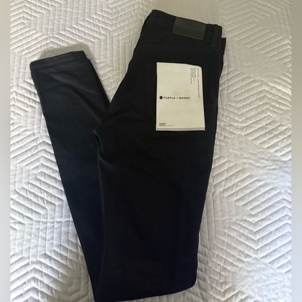 Purple Brand Men's Skinny Black Jeans